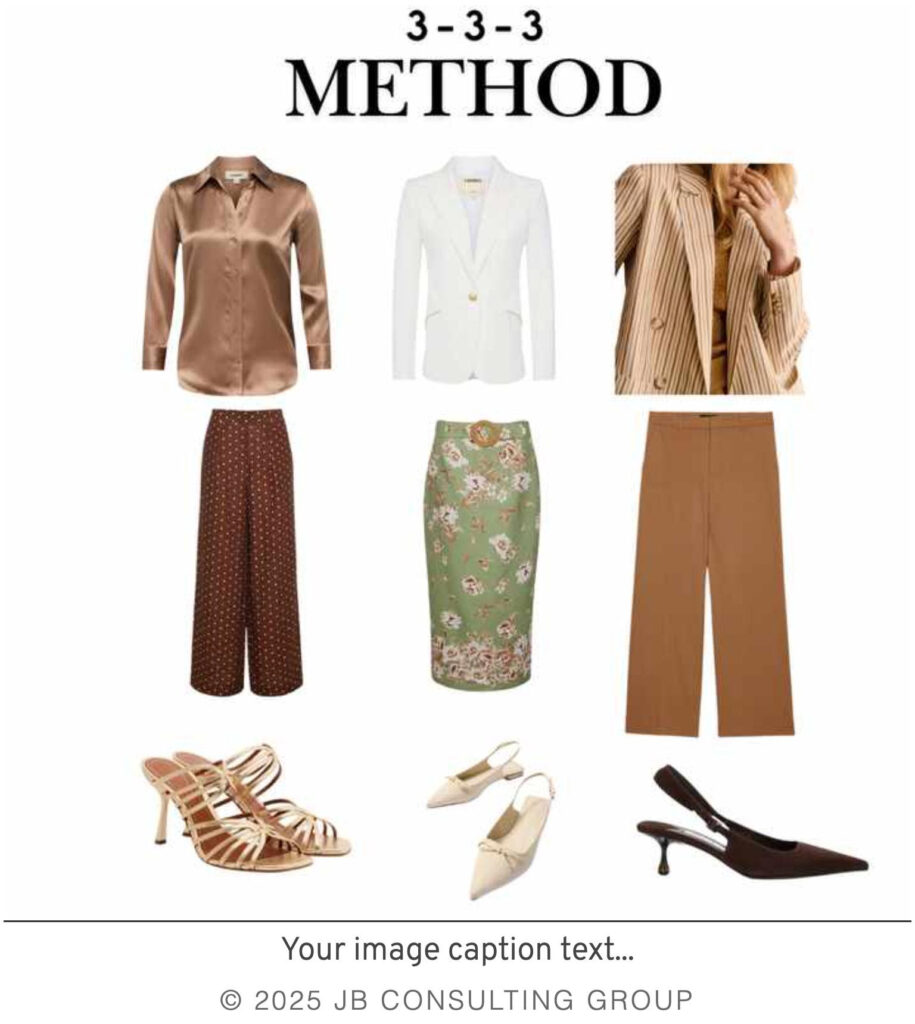 Dress Like a Leader: Align Style With Your Inner Power - 3-3-3 method